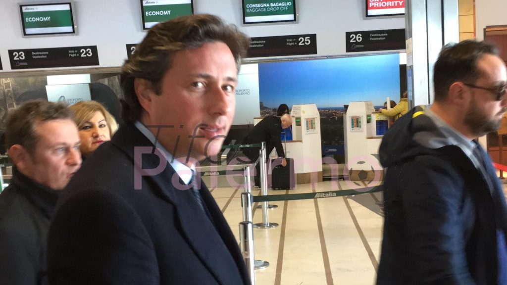 Esclusiva TifosiPalermo.it – FOLLIERI ARRIVATO A PALERMO – Foto e Video