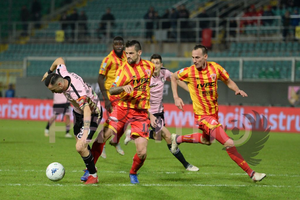 Benevento-Palermo: LE FORMAZIONI UFFICIALI, Trajkovski in panchina