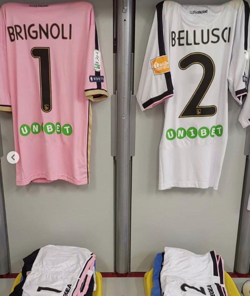 Livorno-Palermo: le immagini dallo spogliatoio rosanero
