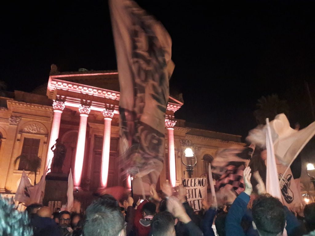 La grande manifestazione rosanero: ecco la gallery da Palermo/Roma/Milano [FOTO-VIDEO]