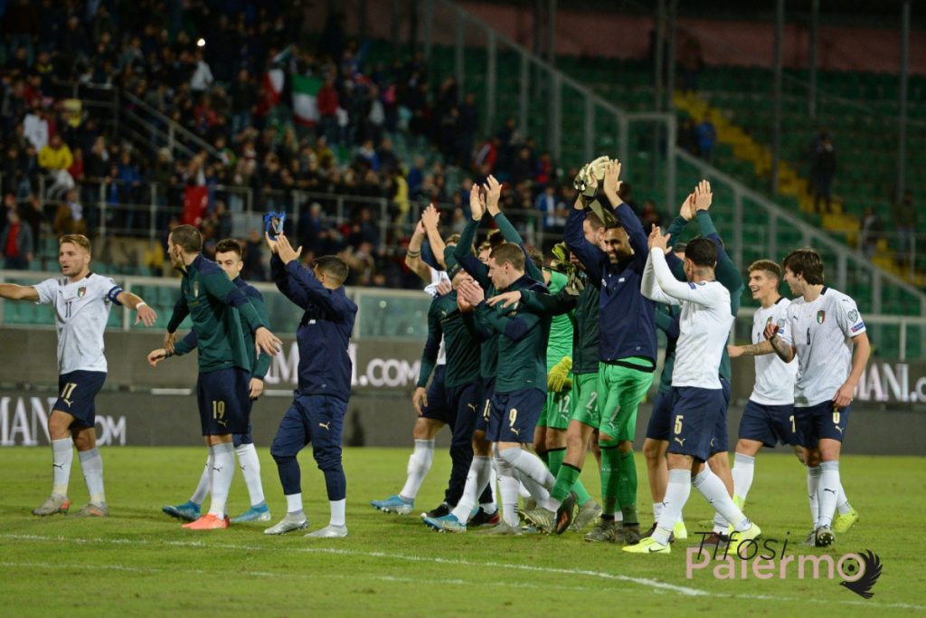 Palermo abbraccia gli azzurri, in 32mila per la Nazionale