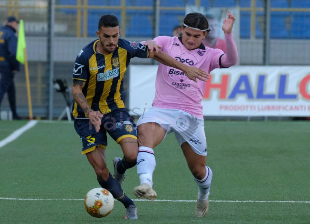Potenza-Palermo, ammonito Rauti: salta la prossima gara