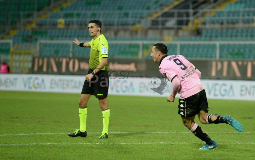 Foggia-Palermo, ammonito Saraniti: salterà la prossima partita