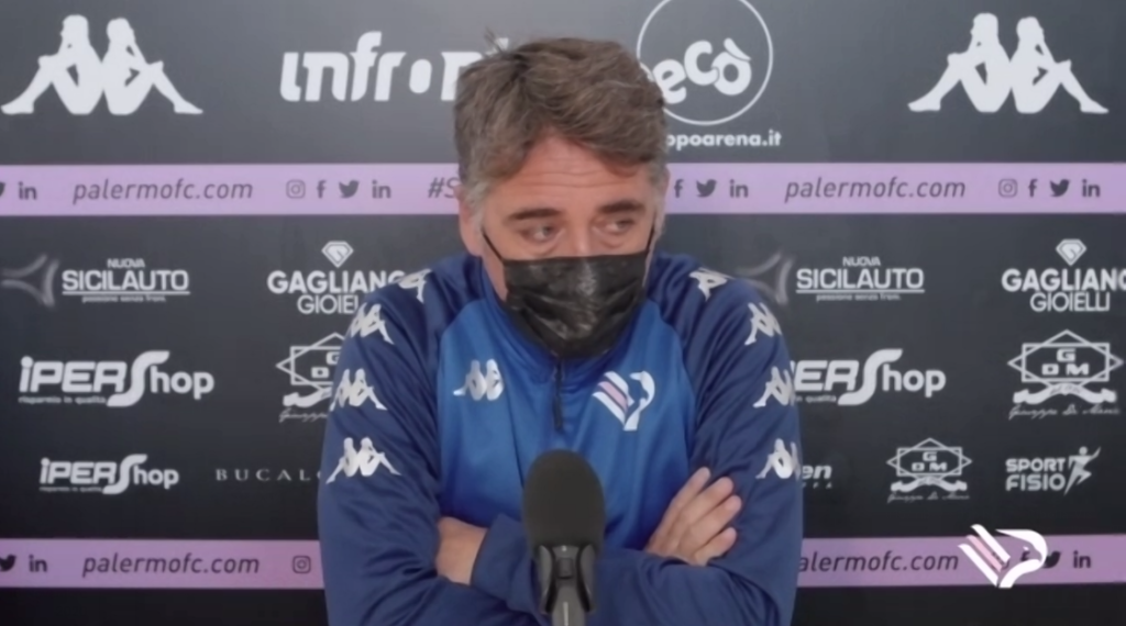 Palermo-Potenza, la conferenza prepartita di Boscaglia