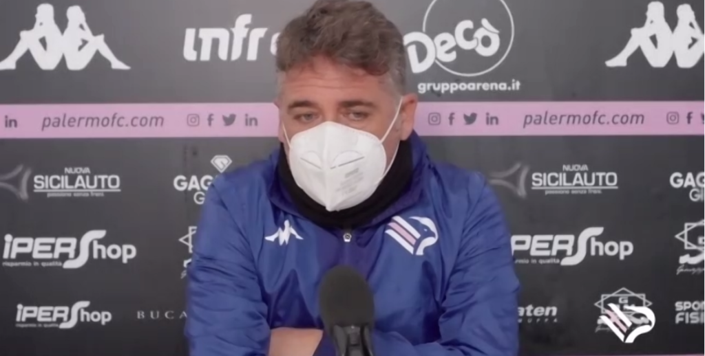 Palermo-Turris, la conferenza pre-partita di Boscaglia