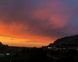 Palermo tramonto