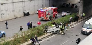 Palermo incidente viale regione