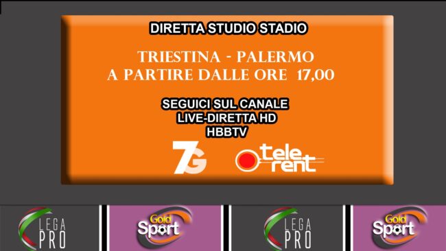 Triestina-Palermo Diretta Stadio