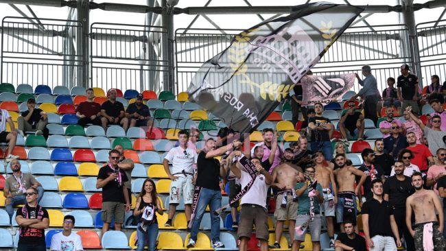 Frosinone palermo settore ospiti