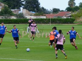 Palermo report allenamento