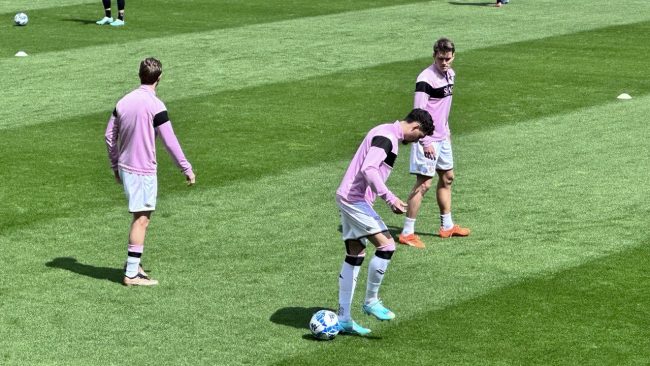 Palermo allenamento