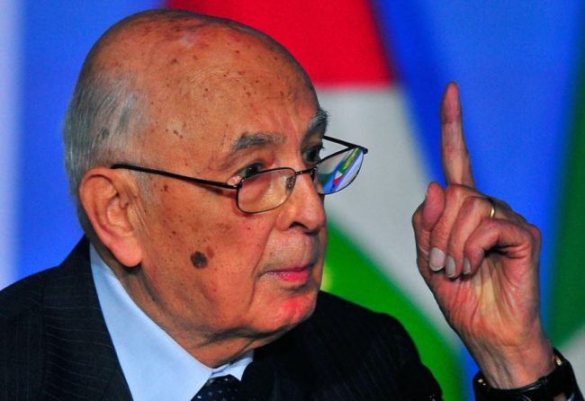 Addio Napolitano
