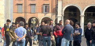 Modena tifoso Palermo