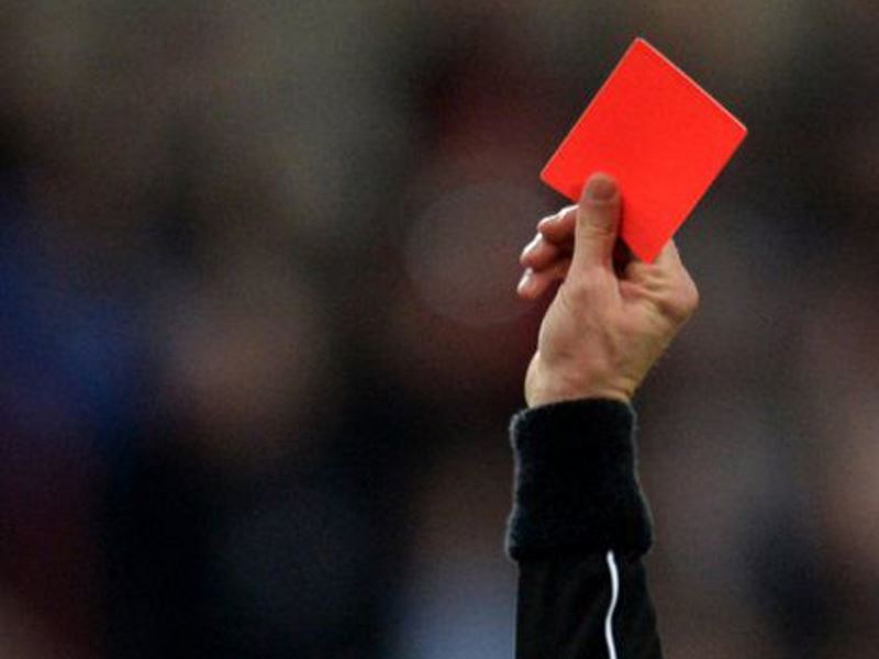 Calcio Espulsioni a tempo