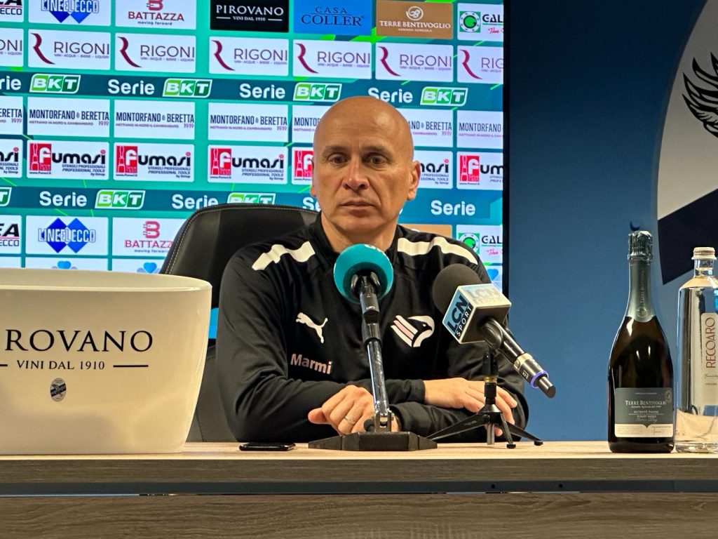 Corini : “Vogliamo battere il Venezia. Futuro? Sono concentrato sul finale di stagione”
