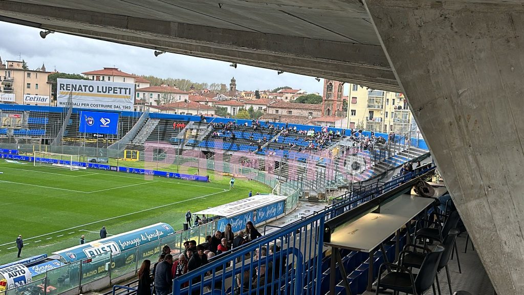 FOTO – Pisa-Palermo: le prime immagini dall’Arena Garibaldi