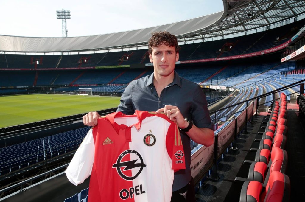 Ascoli, il rientro di capitan Botteghin: dal Brasile a stella del Feyenoord