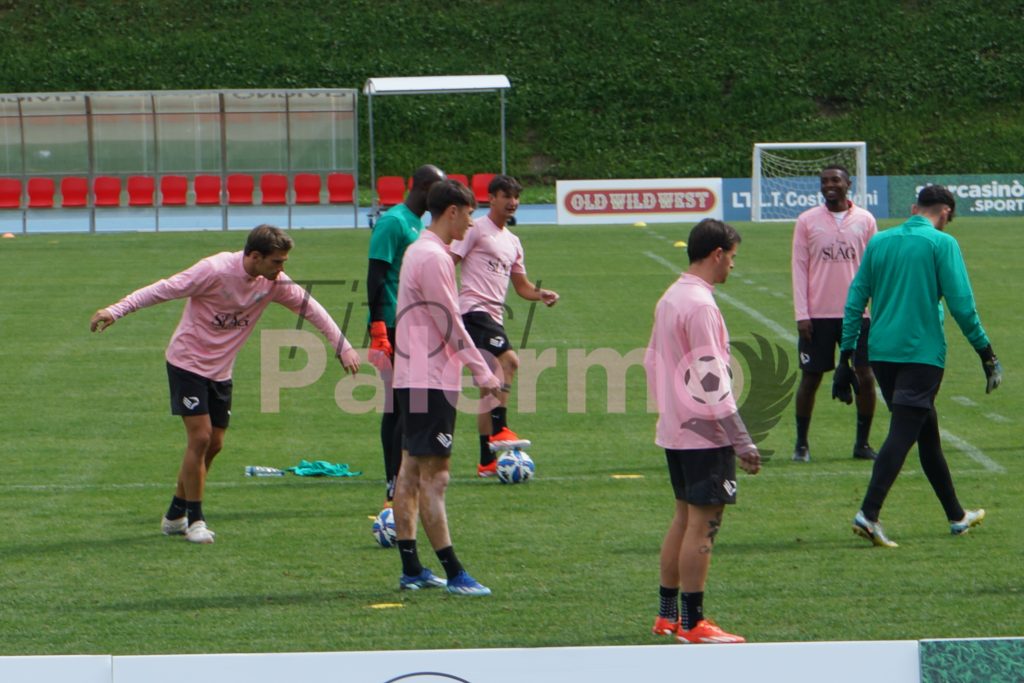 FOTO – Palermo, le immagini dell’allenamento pomeridiano a Livigno