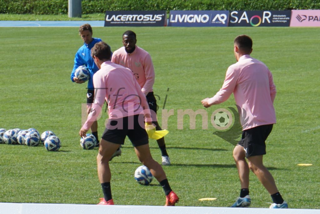Palermo, il report dell’allenamento di oggi