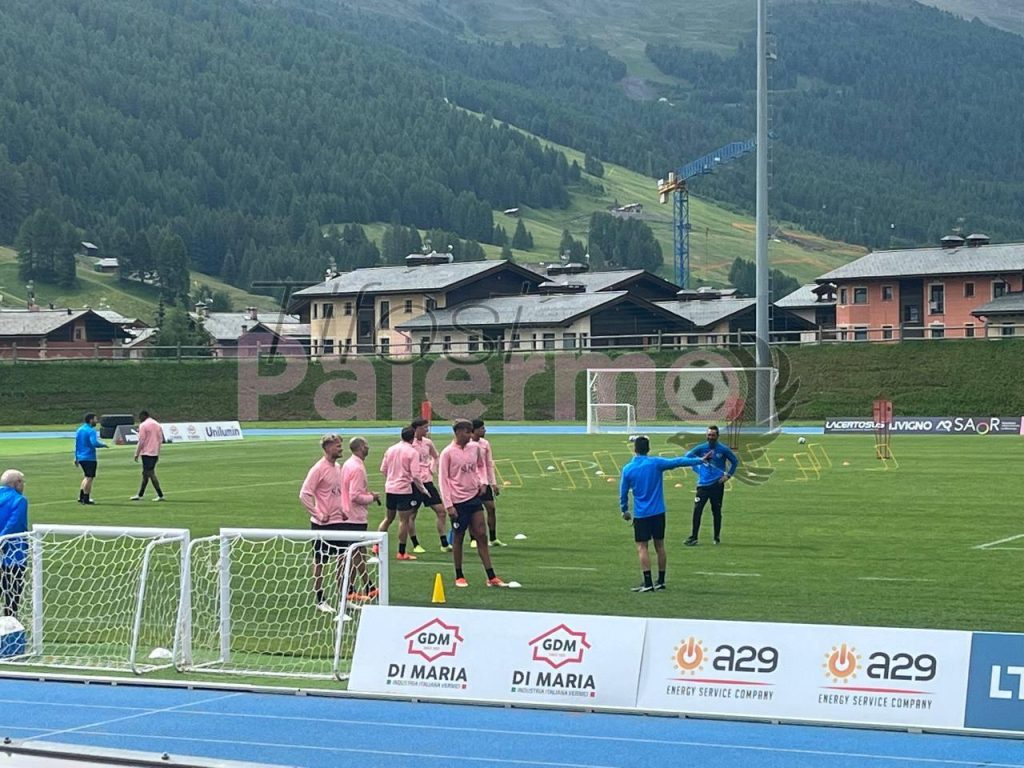 FOTO – Palermo, le immagini dell’allenamento mattutino a Livigno