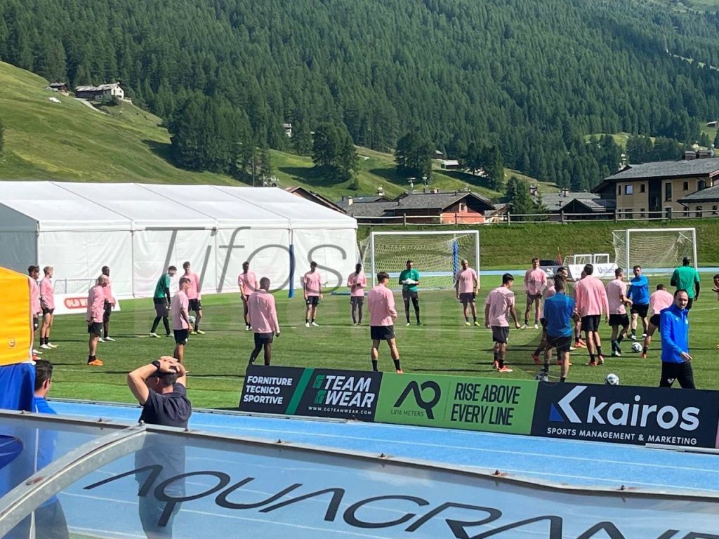 FOTO – Palermo, le immagini dell’allenamento pomeridiano a Livigno