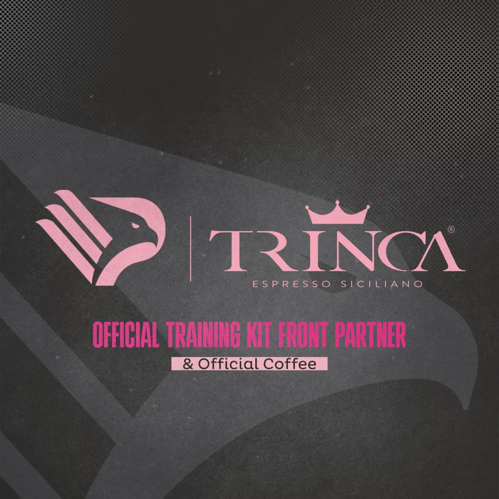Palermo, Caffè Trinca nuovo Training Kit Front Partner