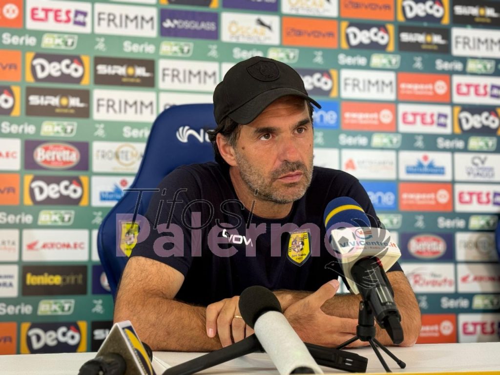 Juve Stabia, Pagliuca: “Palermo squadra forte, ci siamo preparati bene”