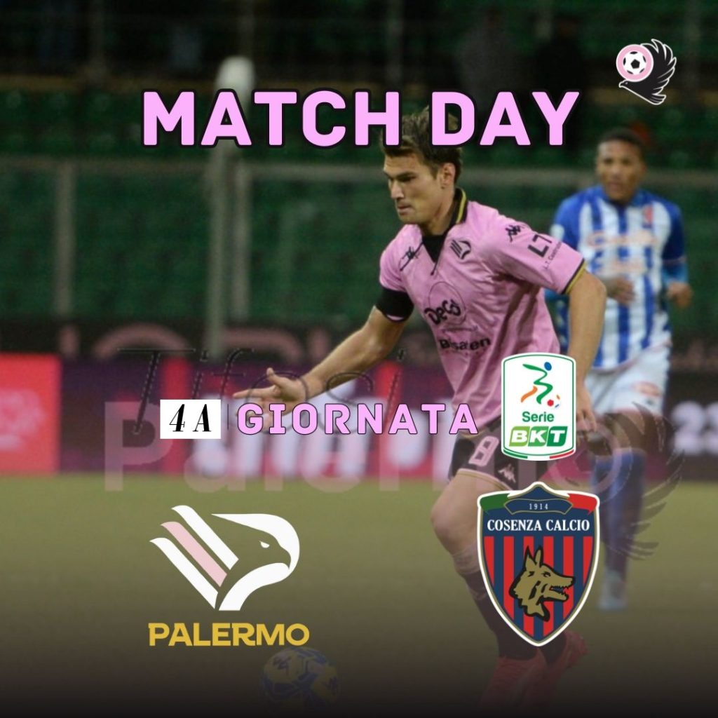Palermo-Cosenza 1-1: emozioni in diretta. Paura e poi amarezza (C.Cangemi)
