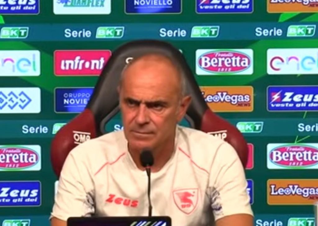 Salernitana, ufficiale l’esonero di Martusciello: il comunicato