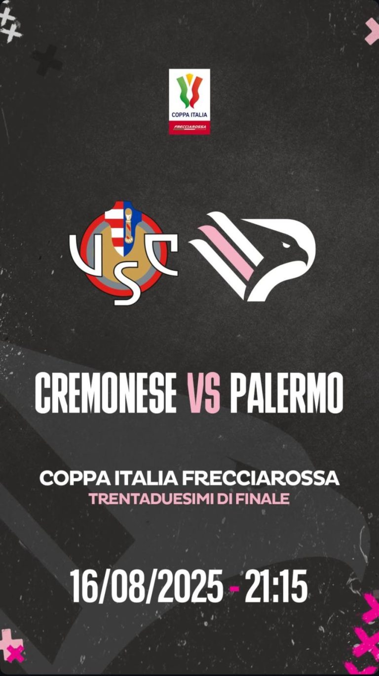 Coppa Italia, cambia la data di Cremonese-Palermo: ecco quando si ...