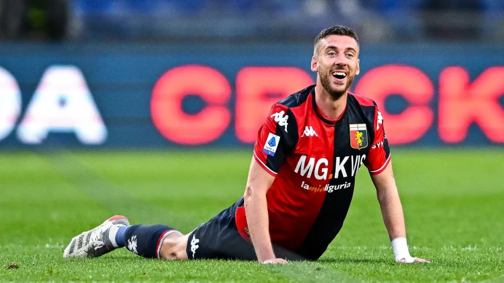 Genoa Palermo Mattia Bani