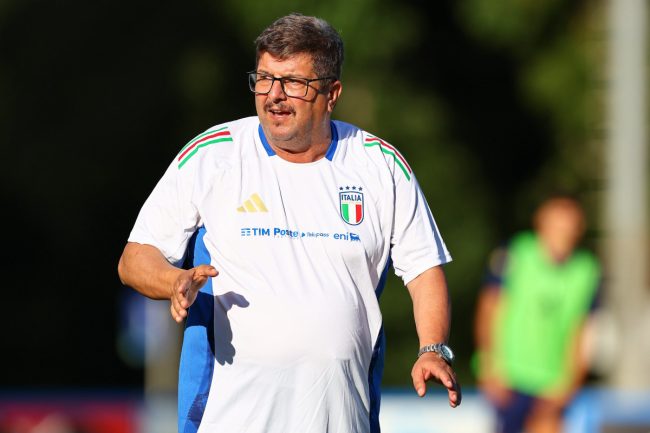 Allenamenti Italia Under 21 Baldini