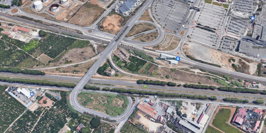 Palermo svincolo Brancaccio