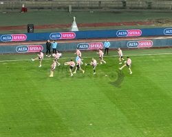 FOTO – Bari-Palermo, le prime immagini dal San Nicola