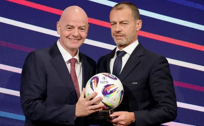 Fifa Uefa Infantino Ceferin