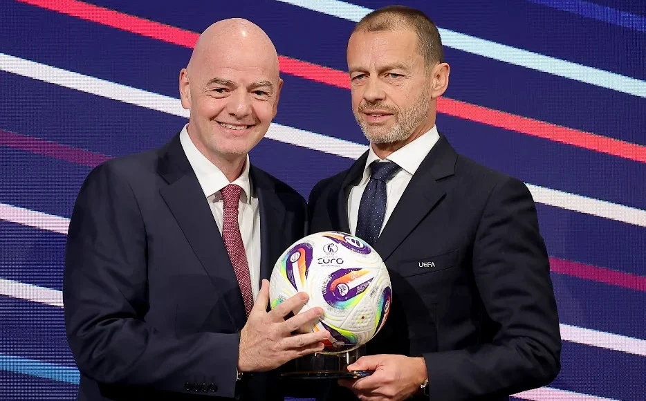 Fifa Uefa Infantino Ceferin