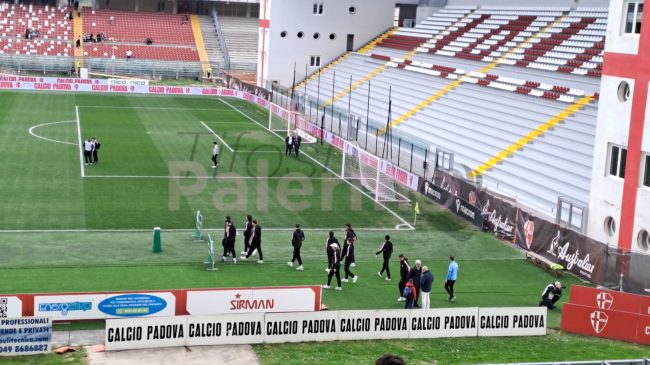 Padova Palermo prime immagini