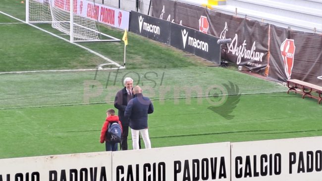 Padova Palermo prime immagini