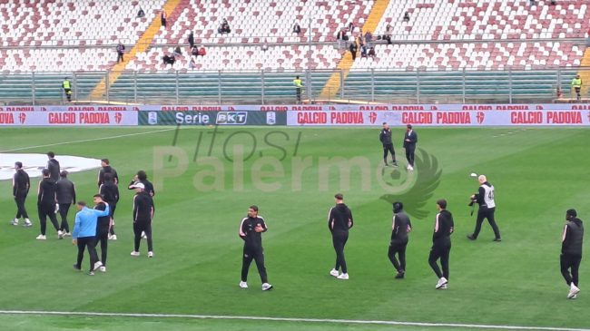 Padova Palermo prime immagini