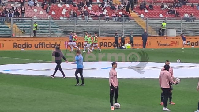 Padova Palermo prime immagini