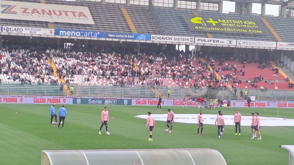 Padova Palermo prime immagini