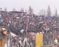 GdS – All’Euganeo il calore di 1500 tifosi rosanero