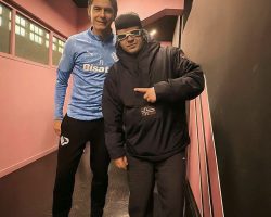 VIDEO – Palermo, Tony Pitony in visita al Renzo Barbera