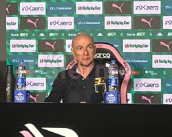 Ballardini: “Palermo proiettato per la Serie A. L’espulsione ha inciso”