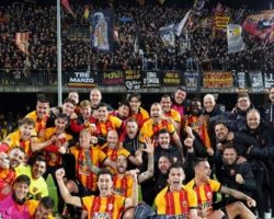Il Catania cade in casa e il Benevento torna in B