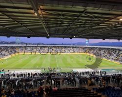 FOTO – Frosinone-Palermo, le prime immagini dallo Stirpe