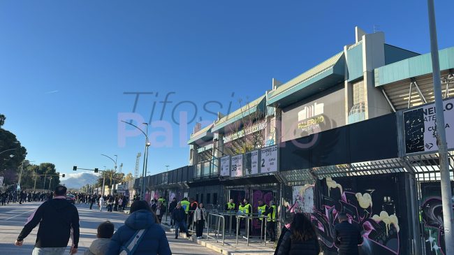 Palermo-Avellino prime immagini