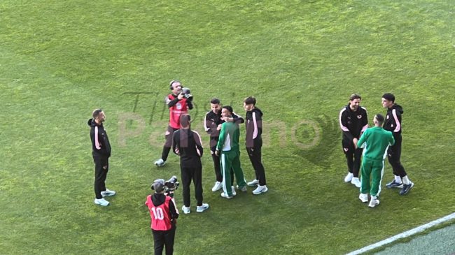 Palermo-Avellino prime immagini