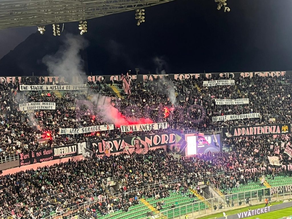 Palermo-Avellino prime immagini
