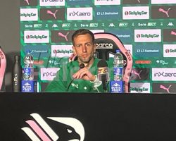 Avellino, Sala: “C’è rammarico. Auguro al Palermo di tornare in A”